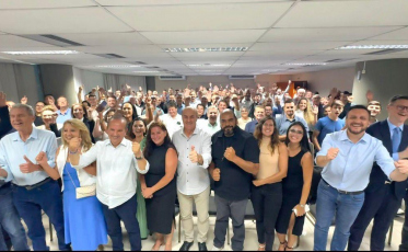 Prefeitos do PP se reúnem com Jorginho para apoiá-lo e querem Amin 