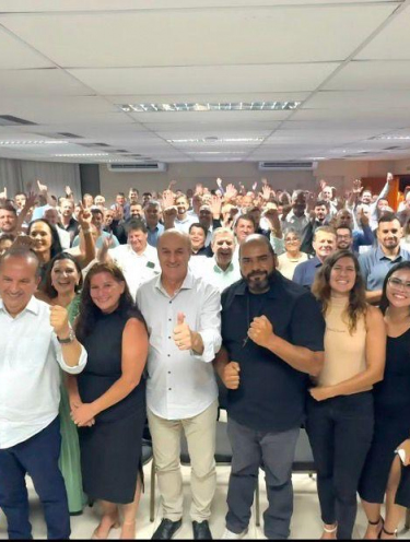Prefeitos do PP se reúnem com Jorginho para apoiá-lo e querem Amin 