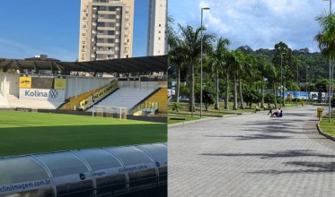 Telões no Majestoso e no Parque das Nações
