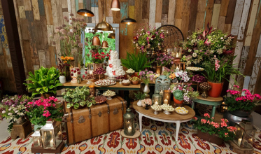  Tendência: mesa de doces assimétrica 