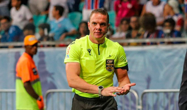 Gustavo Ervino Bauermann apita Joinville x Criciúma