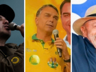 Renan, Flávio e Lula em Santa Catarina