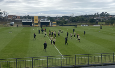 Rodrigo e Alisson foram as novidades na reapresentação 