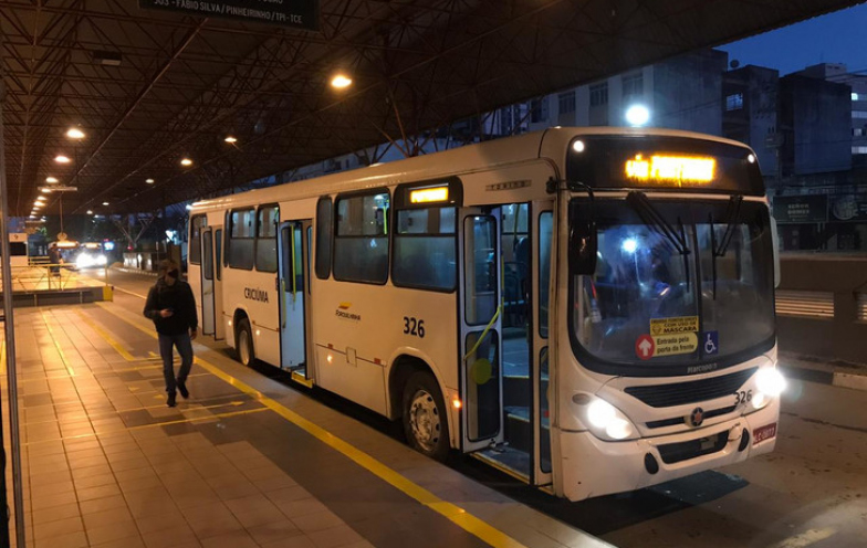 Consórcio anuncia restabelecimento do transporte coletivo em Criciúma 