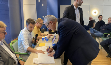 “O Criciúma pertence a todos nós”, afirma Pedro Paulo Canella em discurso de posse