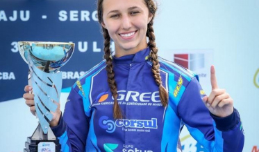 Rafaela Ferreira: a jovem criciumense destaque no Kart nacional