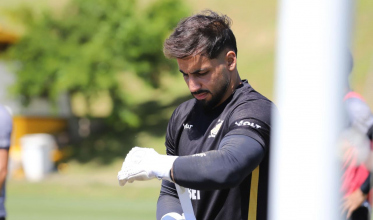Alisson treina sem restrições e pode ser titular contra o Camboriú