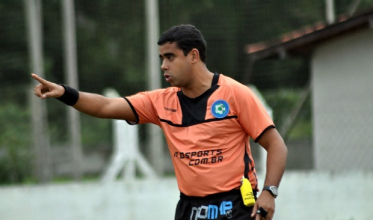 William Machado Steffen apita Criciúma x Concórdia