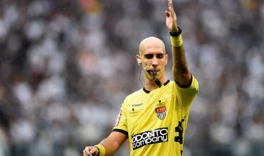 Lucas Canetto Bellote apita Criciúma x CRB