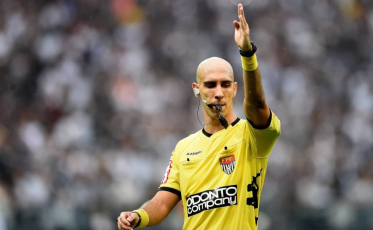 Lucas Canetto Bellote apita Criciúma x CRB