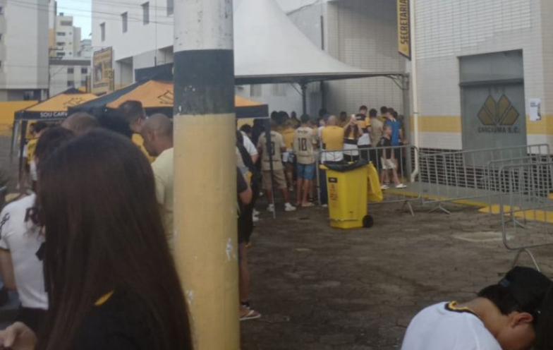 Criciúma convoca torcida para mutirão de cadastro facial