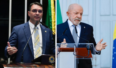 Pesquisa Quaest: Flávio cai, mas mantêm liderança, 1 ponto na frente de Lula