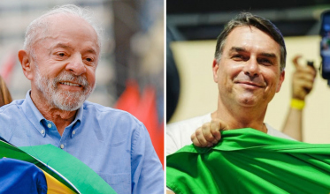 Quaest mostra Flavio com 2 pontos de vantagem sobre Lula