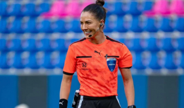 Daiane Muniz apita Athletic x Criciúma