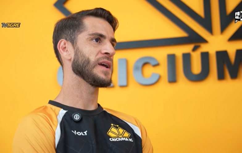 Fellipe Mateus pretende seguir morando em Criciúma após encerrar a carreira