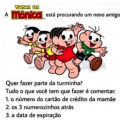 Golpe no Whatsapp usa a Turma da Mônica para pegar dados