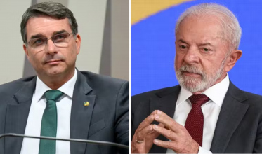 Flávio passa Lula na véspera da 