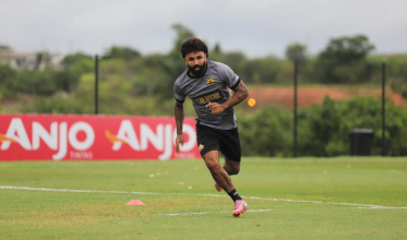 Romarinho evolui e pode ficar à disposição contra o Atlético-GO