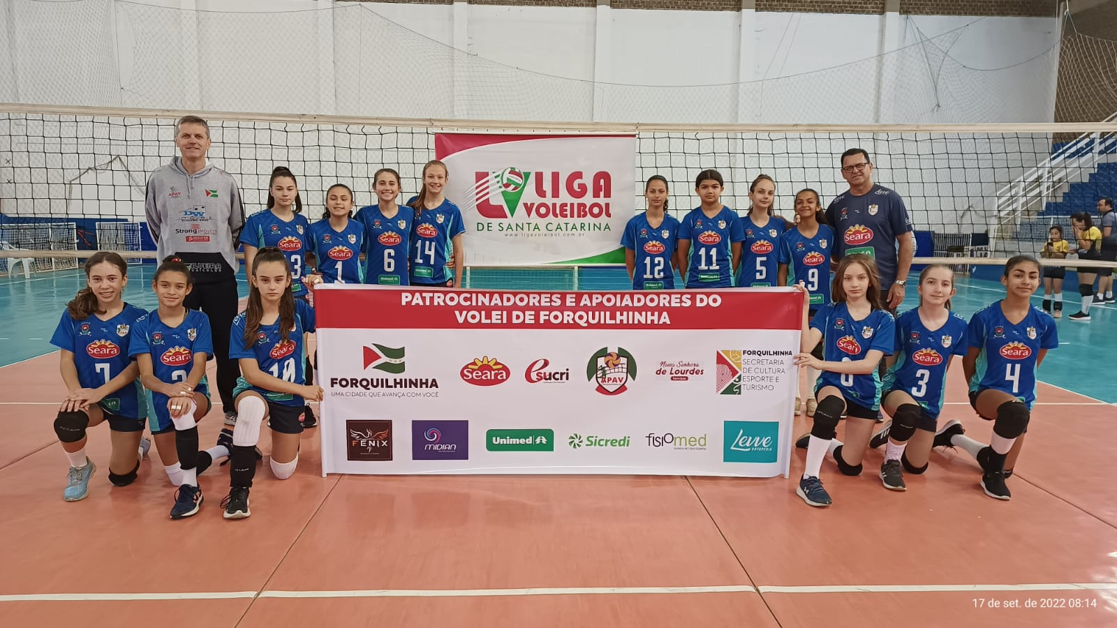 Vôlei Feminino: Sub-13 e Sub-14 do Timão enfrentam o São Bernardo do Campo  pelo Campeonato Paulista