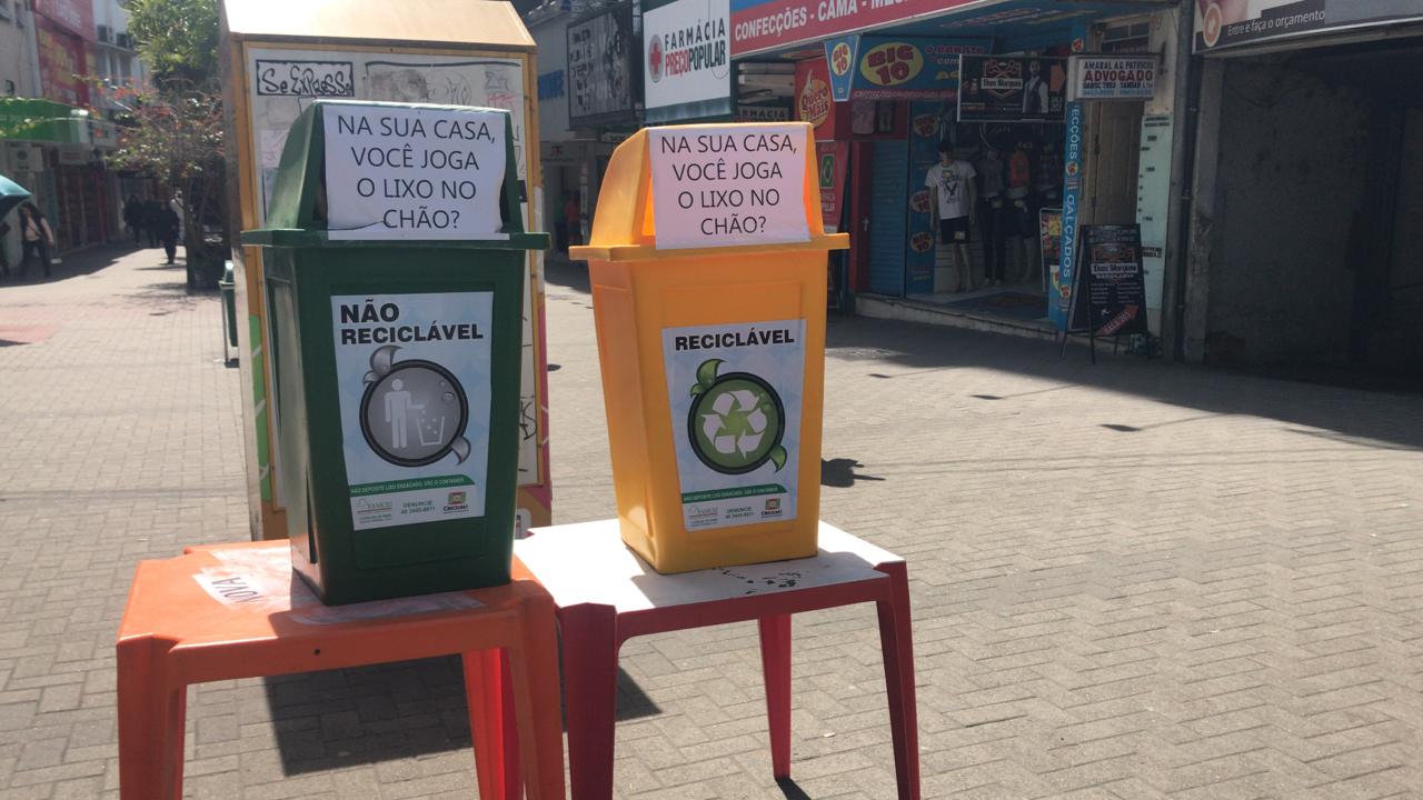 Criciúma lança Projeto Jogue Limpo com a Cidade - Cotidiano - 4oito