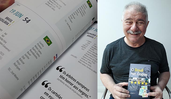 Livro de Nassif conta todos os jogos do Brasil em Eliminatórias e Copas -  Esporte - 4oito